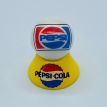 Vintage Pepsi Cola Marble 1&quot; with Pepsi Cola Display Base RARE - $25.00