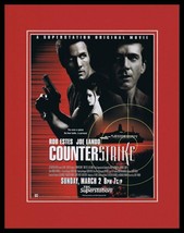 Counterstrike 2003 TBS 11x14 Framed ORIGINAL Advertisement Rob Estes