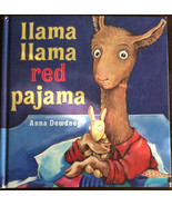 Imagination Library LLAMA LLAMA RED PAJAMA Anna Dewdney Hard Cover - $2.85