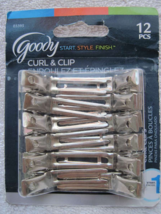 12 Goody Metal Sectioning Styling Hair Clips 2006 Section Secure Style C... - $12.00+