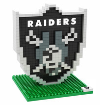 LAS VEGAS RAIDERS NFL 3D BRXLZ PUZZLE CONSTRUCTION BLOCK SET TOY 833 Pcs - $16.79