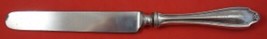 Stratford by Whiting Sterling Silver Dinner Knife blunt silverplate 9 7/8&quot; - $68.31