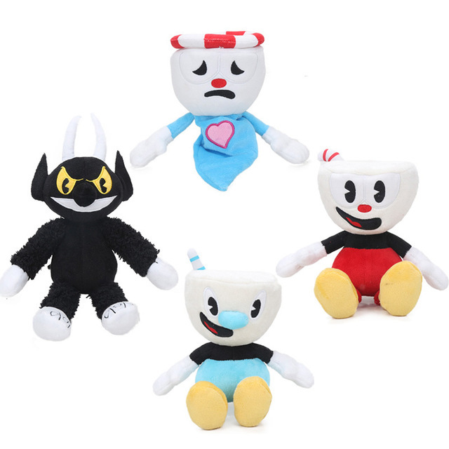 cuphead and mugman action figures