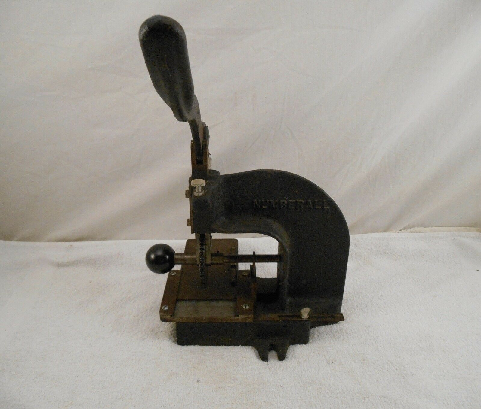 Numberall Manual Letter / Number Metal Stamping Machine Punch