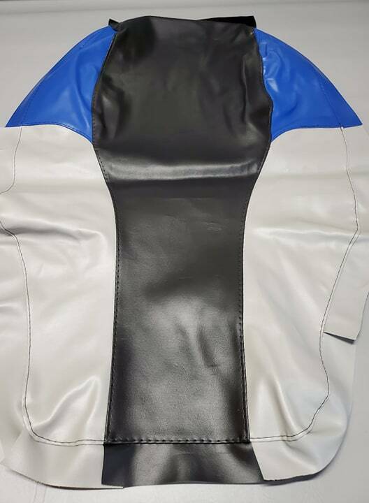 Polaris Sportsman 570 Seat Cover BLACK/LIGHTGRAY/ROYALBLUE (CLEARANCE