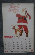 The Official Bottler&#39;s  Coca Cola  Annual Calendar for 1979 - $4.95