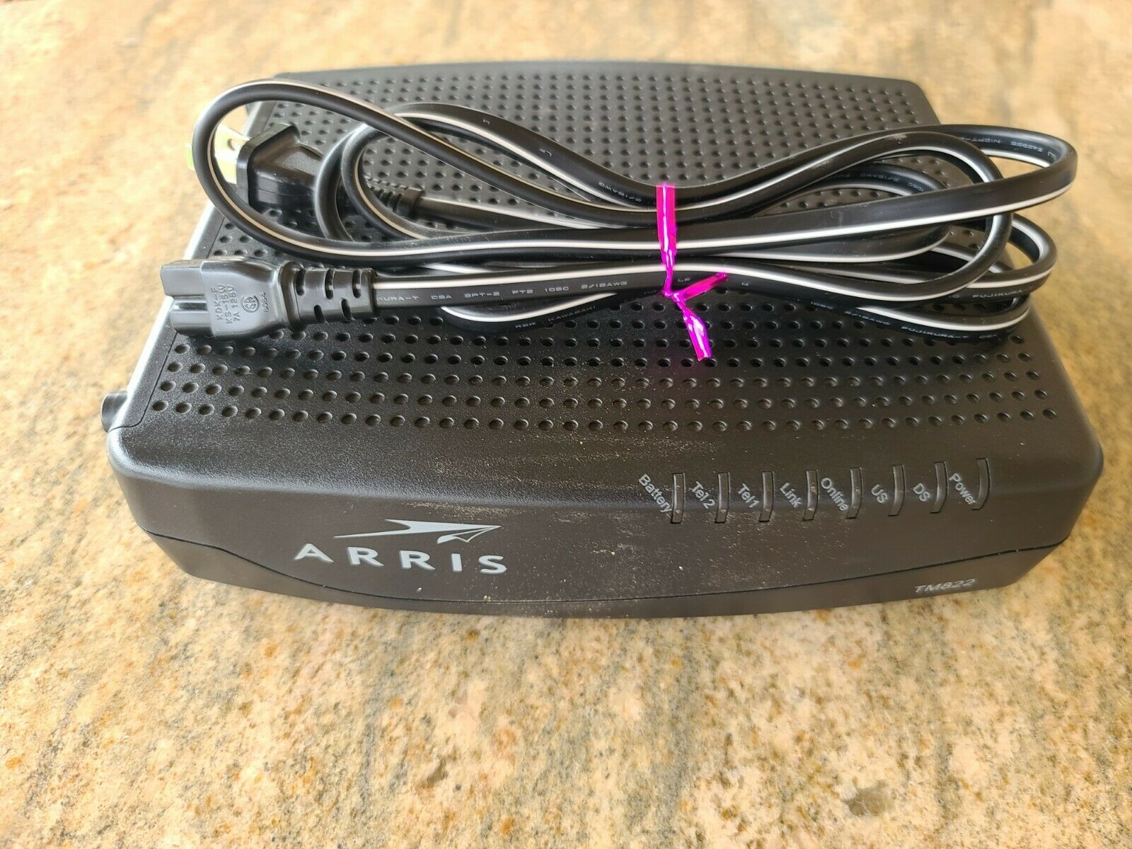 Arris TM822G Docsis 3.0 Cable VoIP Telephony Modem Includes Power Cord