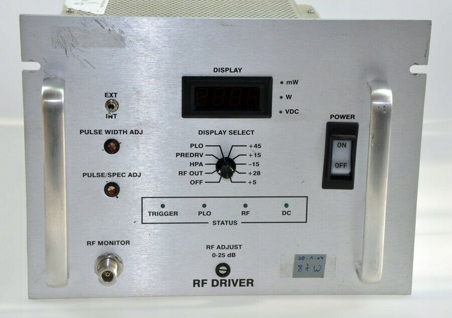 radio frequency power generator / 9 0754 Generators