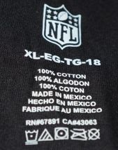 NFL Licensed Tennessee Titans Youth Extra Large Black Gold Tee Shirt image 4