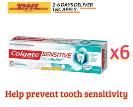 Colgate Sensitive (Original) Pro Relief Enamel Repair Toothpaste 110g X 6 (DHL) - $69.70