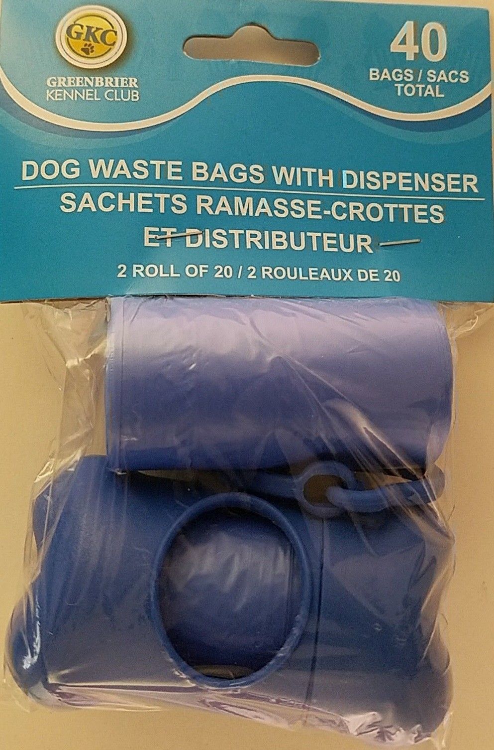 greenbrier kennel club dog waste bags