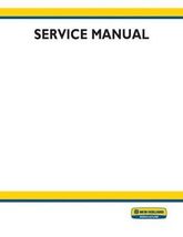 New Holland Workmaster 33, 37 T4B Tractor Service Repair Manual - $150.00