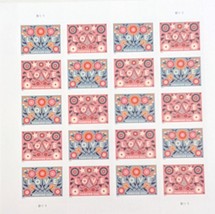 Love 2022 USPS Forever Stamp Sheet  - $19.95