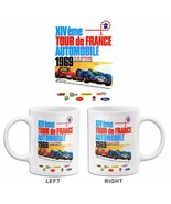 1969 Tour de France Automobile Race - Promotional Advertising Mug - $23.99+