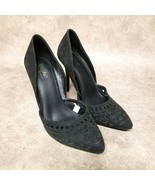 Mossimo Womens  Size 8 Black  Slip On 4&quot; D&#39;Orsay Heels - $21.99