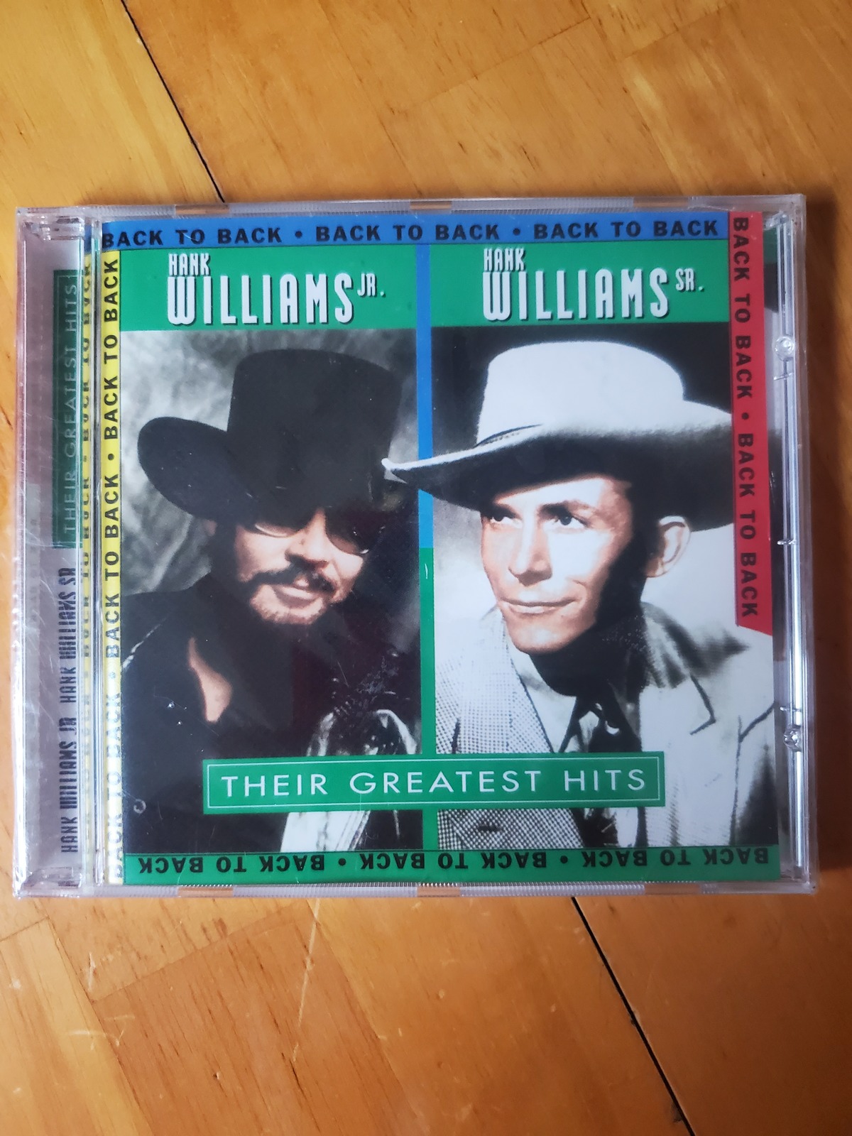 Hank Williams Sr. & Hank Williams Jr. Back to Back Greatest Hits CD - CDs
