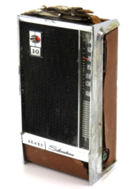 Sears Silvertone 10 Transistor Vintage AM Radio, Rough, for Parts/Repair - $17.80