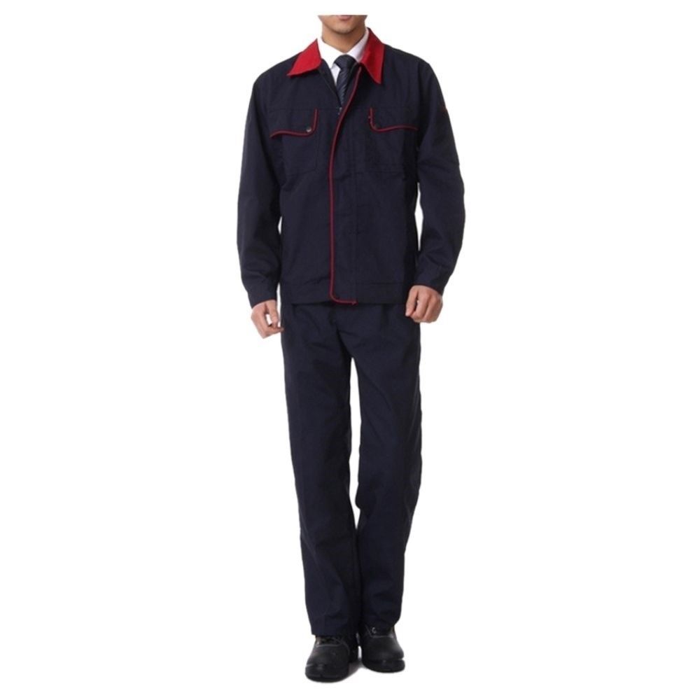 010 Red Collar Working Protective Gear Uniform Suit Welder Jacket 170 ...