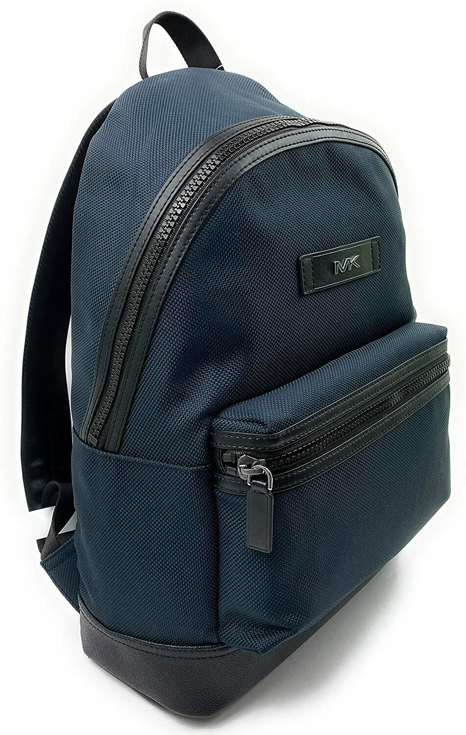 Michael Kors Kent Sport Navy Blue Nylon Large Backpack NWT 37F9LKSB2C $398 FS