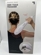 Sharper Image Deep Tissue Massager 3 Changeable Massager Heads Ergonomic Handle - $23.71