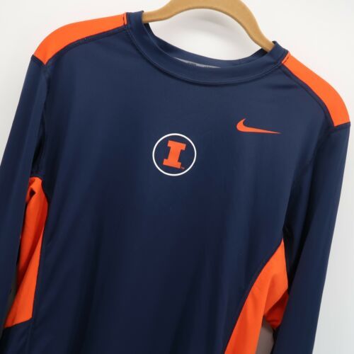 orange blue nike shirt