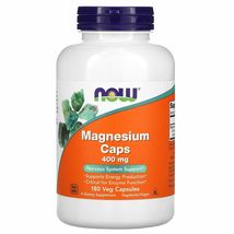 Magnesium Caps 400 mg 180 Veggie Caps GMP Quality Assured, Vegan - $51.90