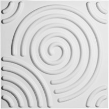 Wp20X20Spwh Spiral Endurawall Decorative 3D Wall Panel, 19 5/8.. - $16.99