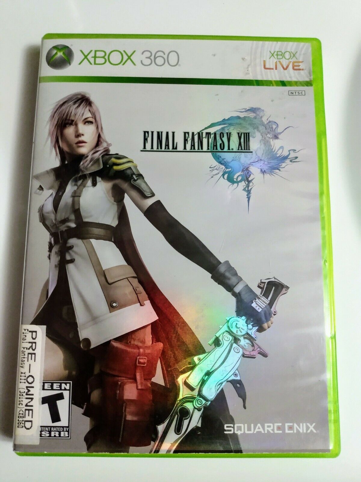 Final Fantasy XIII (Microsoft Xbox 360, 2010) Complete Video Games