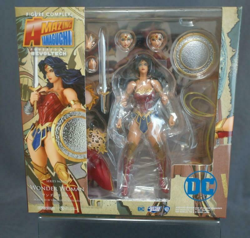 Amazing Yamaguchi No 017 Wonder Woman Revoltech DC Comics Kaiyodo Brand New