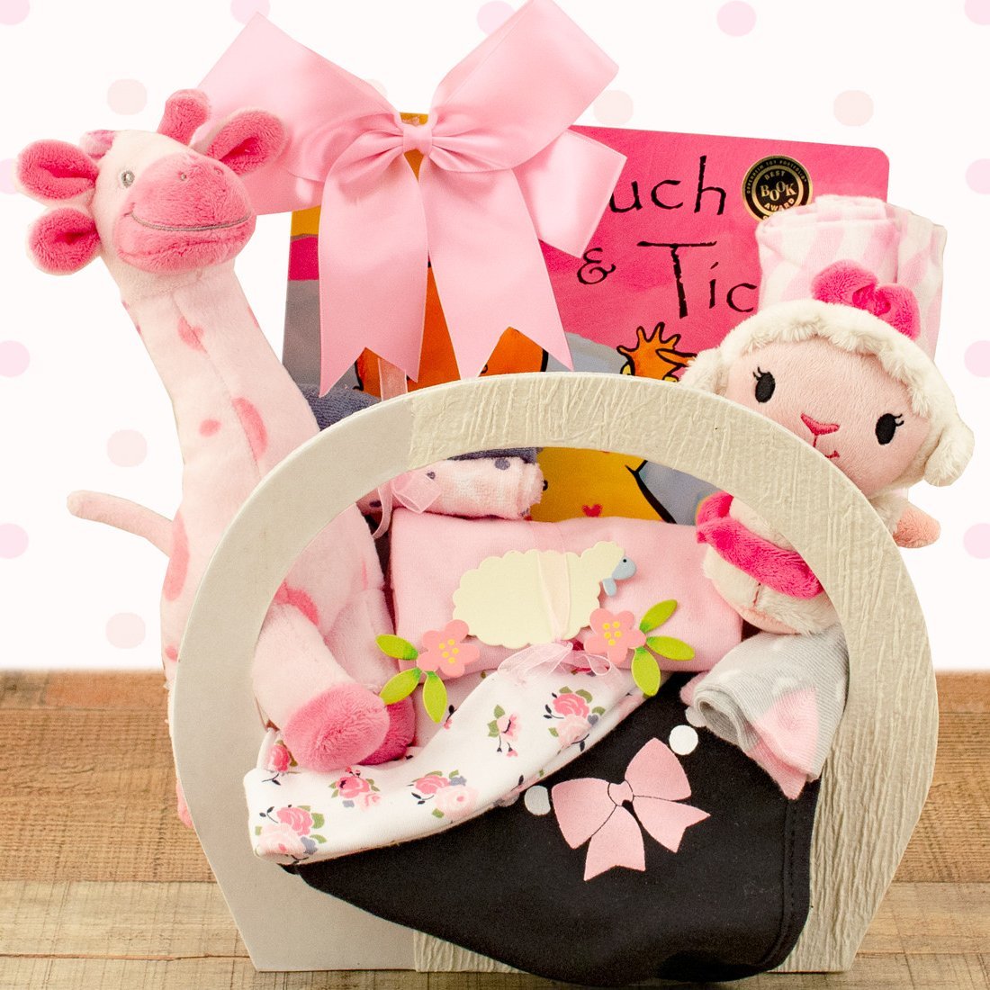 Baby Essentials Baby Girl Gift Basket Gift Baskets & Supplies