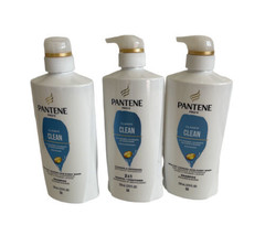 3 Pantene Pro-V Classic Clean Shampoo Conditioner With Pump, NEW - $15.99