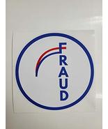Fraud Election Keep America Great | Decal BOPP Sticker | Cars Trucks Van... - $3.91