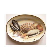 Seashell Platter Tray CDD539 By Barb Dollhouse Miniature - $5.65