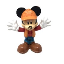 Disney Mickey Mouse Clubhouse 2012 Construction Worker 2.75" Tall Figure Mattel - $12.82
