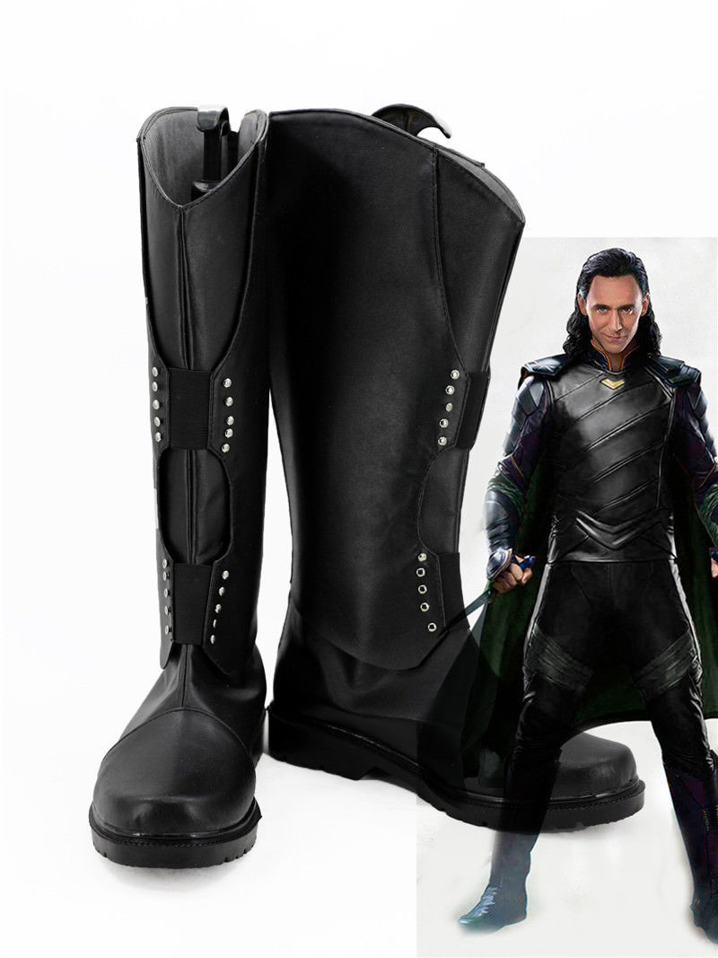 Thor 3 The Avengers Ragnarok Loki Tom Sakaar Outfit Cape Cosplay Costume Boots