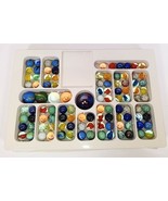 Set of 105 Assorted Collectible Marbles  - $29.95