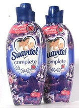 2 Suavitel Complete 41.5 Oz Soothing Lavender 35 Small Loads Fabric Conditioner