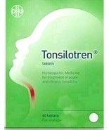 3 PACK  TONSILOTREN 40 tablets.for Treatment of Sore Throat Swollen Tonsils - $46.81