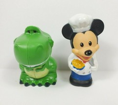 Disney Little People Chef Mickey Mouse Rex Toy Story Figures Fisher Pric... - $14.99