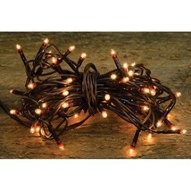 Teeny Lights Brown Cord 50ct Christmas Tree Wreaths Home Decor  - $23.99
