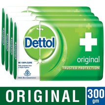 Dettol Original Soap Anti Bacterial Original Pack- 75 gm (Pack of 4) - $17.17