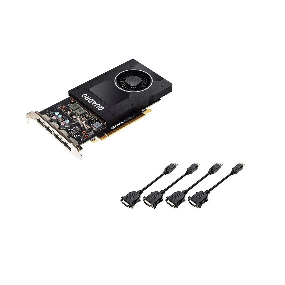 5GB nVIDIA Quadro P2000 4x DisplayPort PCIExpress x16 Graphics Card
