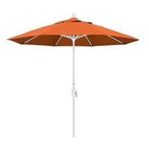 9 ft. Aluminum Collar Tilt Patio Umbrella in Tuscan Pacifica  - $339.99