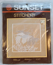 Sunset Stitchery Water Wonderland Embroidery Kit Beta Fish #2451 Unopened - $14.99