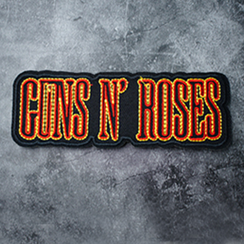 Guns n' Roses Iron On Patch Rock 8x2.9Cm