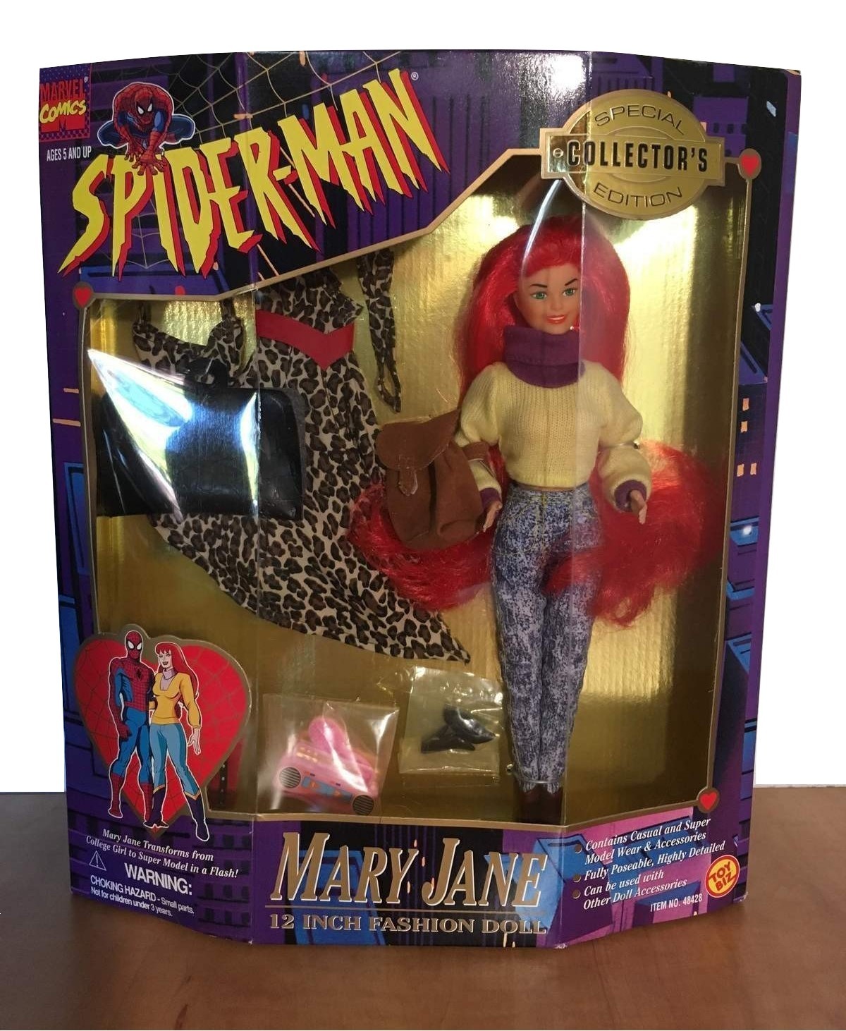 Mary Jane Watson 12-inch Collector's Edition Action Figure - in box ...