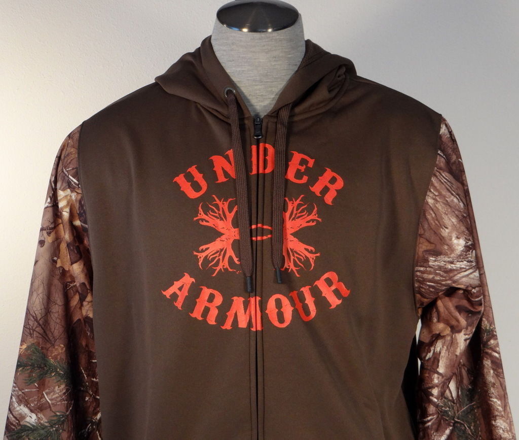 under armour coldgear camo hoodie