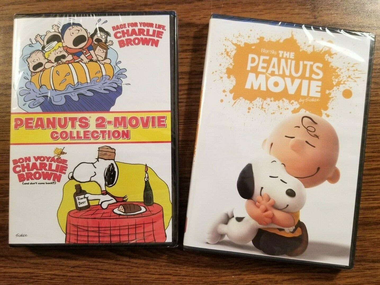 NEW, SEALED, THE PEANUTS MOVIE & PEANUTS 2 MOVIE COLLECTION (2Items