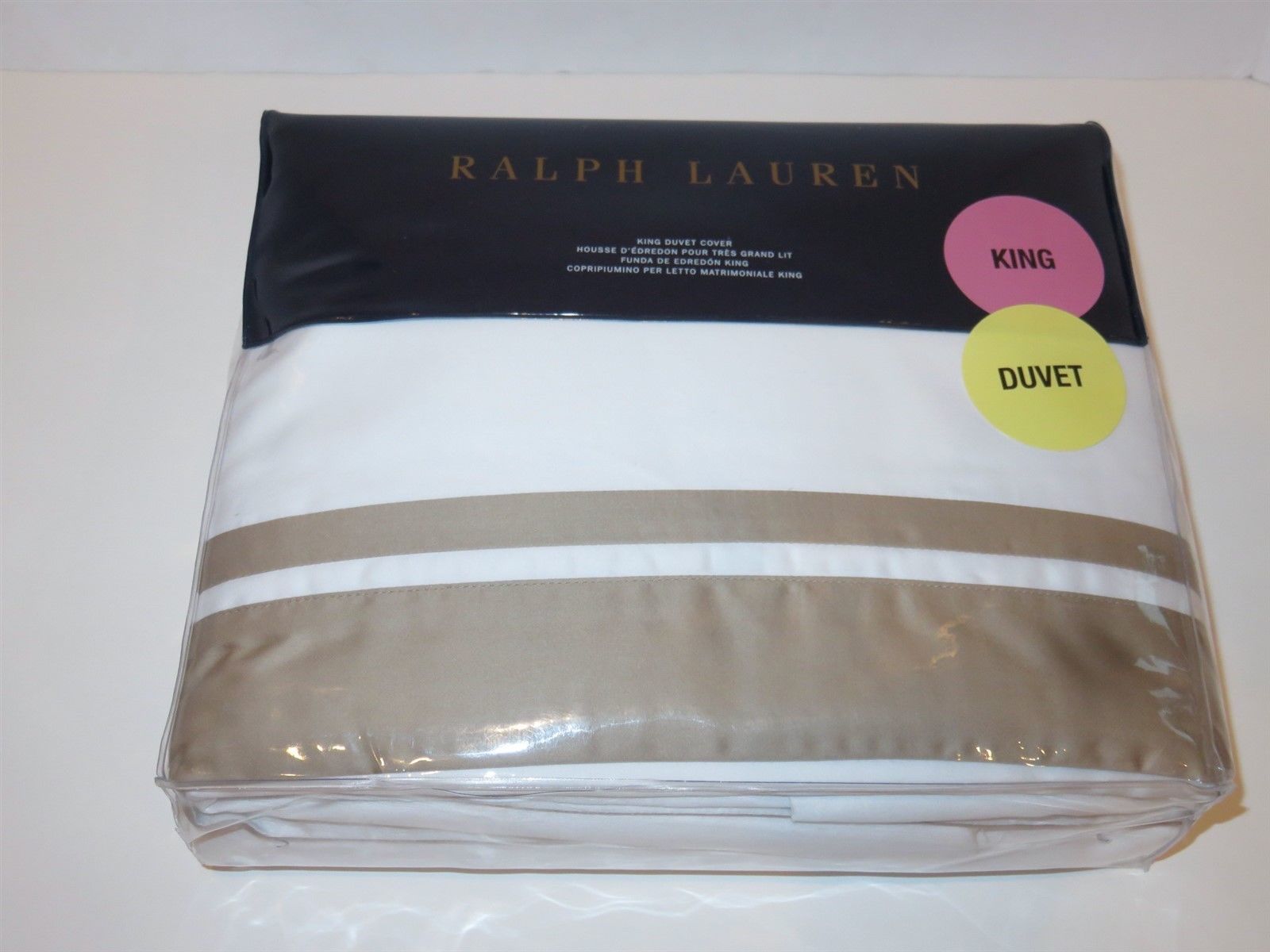 Ralph Lauren Bowery Cape Tan King Duvet And 50 Similar Items