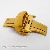 Neue Edelstahlschnalle für Armband für Tissot T035 20mm. gelbes Gold - $31.01
